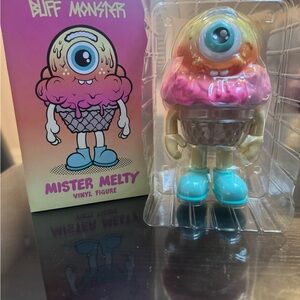 Buff Monster Mister Melty Vinyl Figure- NWT. NEW WITH BOX!